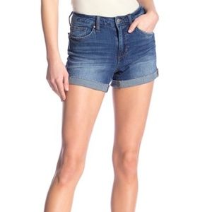 Joe's Jean Cuffed Shorts with Stretch